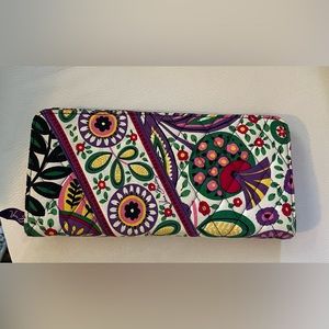 Vera Bradley VIVA LA VERA Travel and Passport Wallet